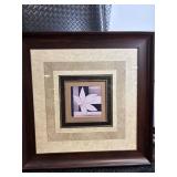 J Pike Leaf Print Framed Art - Edition 76/99 - Set of 2