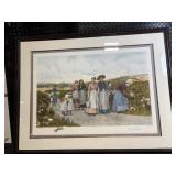 Jennie Brownscombe Berry Pickers Framed Print