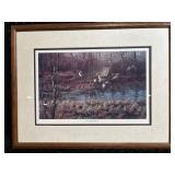 Apple River Marshlands & Autumn Shoreline Framed Prints (Lot of 2)