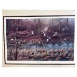 Apple River Marshlands & Autumn Shoreline Framed Prints (Lot of 2)