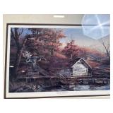 Apple River Marshlands & Autumn Shoreline Framed Prints (Lot of 2)