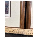 Apple River Marshlands & Autumn Shoreline Framed Prints (Lot of 2)