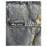 DKNY Jeans Denim Jacket - Embroidered Sleeves - Size XL