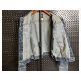 DKNY Jeans Denim Jacket - Size L - Light Wash