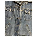 Calvin Klein Jeans Slim-Fitted Denim Jacket - Size M - Double Stone Wash