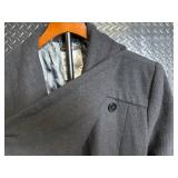 Jennifer Lopez Belted Wool-Blend Trench Coat - XL