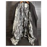 Jennifer Lopez Belted Wool-Blend Trench Coat - XL