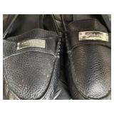 Coach Leather Loafers - Black - Slip-On Moccasin Style