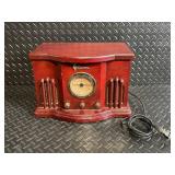 Emerson NR51RW Tabletop Radio with Turntable - AM/FM/CD, 120V, 13W, Made in China