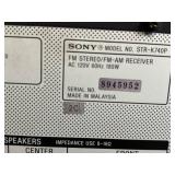 Sony STR-K740P FM Stereo/FM-AM Receiver - 180W, AC 120V