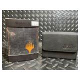 Ultimate Guard Alcove Flip Deck Box - MTG Card Storage, Black Exterior with Red Interior