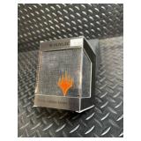 Ultimate Guard Alcove Flip Deck Box - MTG Card Storage, Black Exterior with Red Interior