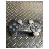 Sony DualShock 3 Wireless Controller & Green PlayStation Memory Card