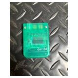 Sony DualShock 3 Wireless Controller & Green PlayStation Memory Card
