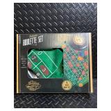 Wembley Deluxe Roulette Set - 4-Piece Game Set With Wheel & Chips