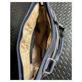 Calvin Klein Navy Tote Bag - Dual Handles & Front Zip Pocket