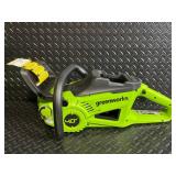 Greenworks 40V 18-Inch Cordless Chainsaw with Battery & Charger