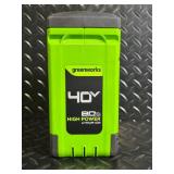 Greenworks 40V 18-Inch Cordless Chainsaw with Battery & Charger