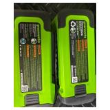 Greenworks 40V 710 CFM Backpack Blower with 2x 4.0Ah Batteries & Charger