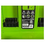 Greenworks 40V 710 CFM Backpack Blower with 2x 4.0Ah Batteries & Charger