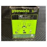Greenworks 40V Brushless Blower - 700 CFM with 8.0Ah Battery & Rapid Charger