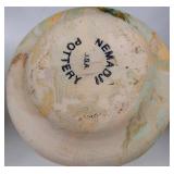 Nemadji Pottery USA Marble Swirl Vases (Lot of 3)