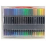 Art Supplies Lot: Crayola Fine Line Markers 40 & 60-Color Dual Tip Pens and more - NIB!