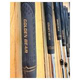 Golden Bear Tour Pro Ultralight Steel Golf Club Set - Irons 5-9, PW, Putter, Driver, Balls and More!!