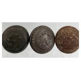 Vintage Assorted Ceramic Glass & Metal Hardware Knobs Collection