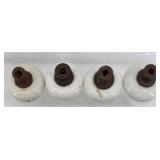 Vintage Assorted Ceramic Glass & Metal Hardware Knobs Collection