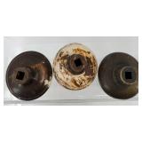 Vintage Assorted Ceramic Glass & Metal Hardware Knobs Collection