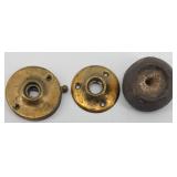 Vintage Assorted Ceramic Glass & Metal Hardware Knobs Collection