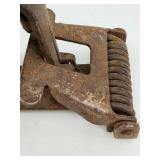 Vintage Long-Spring Bear Trap & Chain