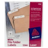 Office and Photo Supplies Featureing -Avery Laser Label Sheets & White File Folder Labels and More!