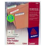 Office and Photo Supplies Featureing -Avery Laser Label Sheets & White File Folder Labels and More!