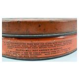 Vintage Allpax Coil Form Weatherstrip Tin - Bronze Spring Weatherstrip Kit with Sears Instructions