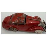 1937 Marx B.O. Plenty Walker Tin Figure & J. Chein Tin Monkey Bank & Schuco Red Tin Car
