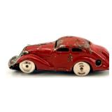 1937 Marx B.O. Plenty Walker Tin Figure & J. Chein Tin Monkey Bank & Schuco Red Tin Car