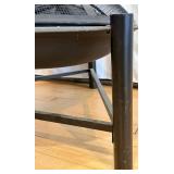 Fire Pit Round Frame with Mesh Spark Screen & Weather Cover