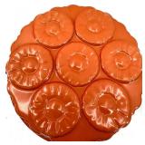 Retro Metal Baking Molds Set - Clover Leaf & Rose Pattern & Flower Molds