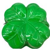 Retro Metal Baking Molds Set - Clover Leaf & Rose Pattern & Flower Molds