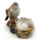 Holt-Howard Angel Candle Holder & Blue Vase & B&G Seagull Dish & Bird Candle Holder