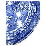 BG Bing & Grøndahl Blue & White Plates - Amalienborg Royal Palace, Mors Dag 1969