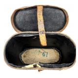 G CHAMPON PARIS Binoculars With Compass - Vintage Leather Case