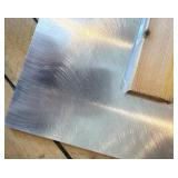 Signed Five-Panel Wall Art - Flamingos Sunset