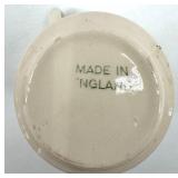 Vintage Copper Candelabra Five-Arm Centerpiece with Teapots Set, Made in England