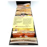 Sun-Maid Recipe Boxes & Rosette Molds with Irons - 3 Boxes Included