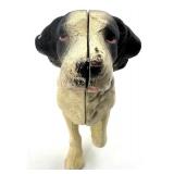 Cast Iron Spaniel Dog Statue - Reproduction Hand Painted