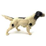 Cast Iron Spaniel Dog Statue - Reproduction Hand Painted