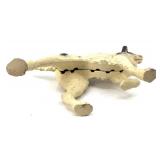 Cast Iron Spaniel Dog Statue - Reproduction Hand Painted